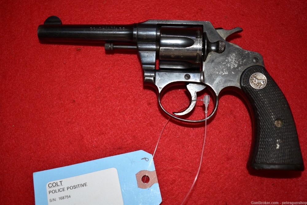 Colt Police Positive 38 S&W, 1926, C&R, Nice, MA OK, PENNY START!-img-11