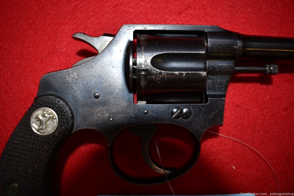 Colt Police Positive 38 S&W, 1926, C&R, Nice, MA OK, PENNY START!-img-3