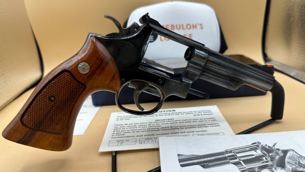 CMENT S&W Model 19 19-4 357 MAG 38 SPL 4" 6 Rd Revolver w/ Box -img-1