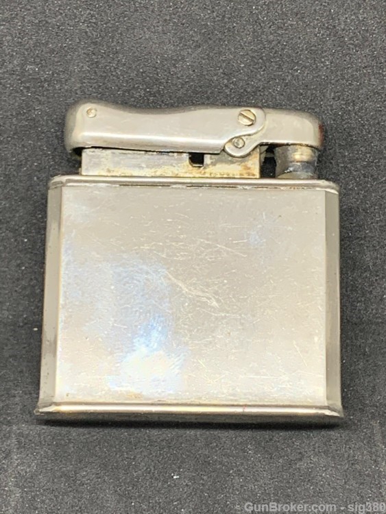 1940s GERMAN IBELO MONOPOL STERLING SILVER  LIGHTER, SCHLOSS HEIDELBERG-img-2