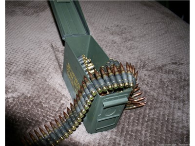 7.62x51 Linked NATO FMJ 200 Rounds