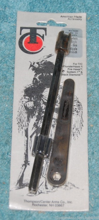 New in Package Thompson Center Modern Style In-Line Nipple Wrench 9440 T/C-img-0