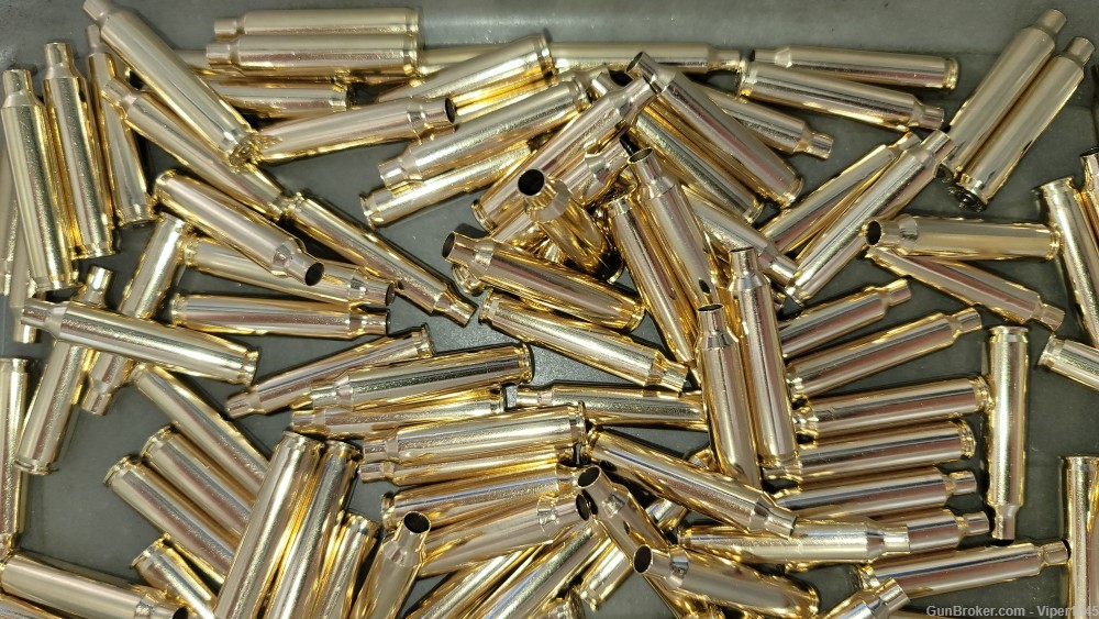 204 Ruger Brass, Hornady Headstamp Unprocessed brass QTY 100-img-0