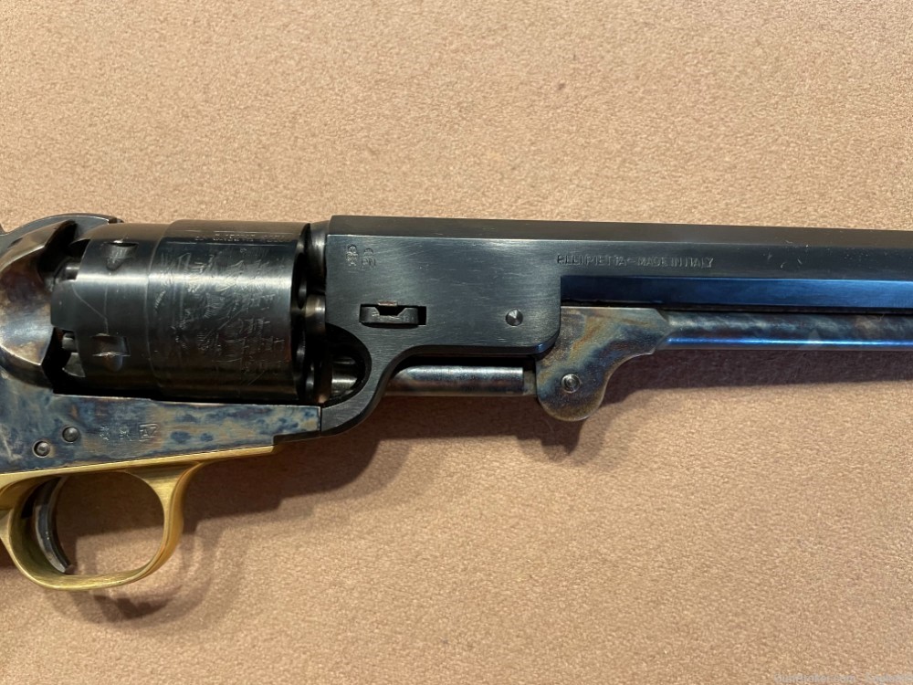 Beautiful Model Colt 1851 Black Powder 44 cal made in Italy-img-3