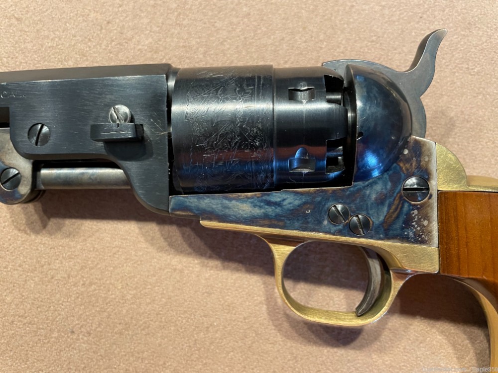 Beautiful Model Colt 1851 Black Powder 44 cal made in Italy-img-6