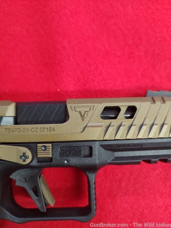 Canik HG7854N TTI Combat Full Size Frame 9mm Luger 18+1 4.60" Black Nitride-img-6