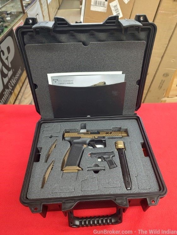 Canik HG7854N TTI Combat Full Size Frame 9mm Luger 18+1 4.60" Black Nitride-img-14