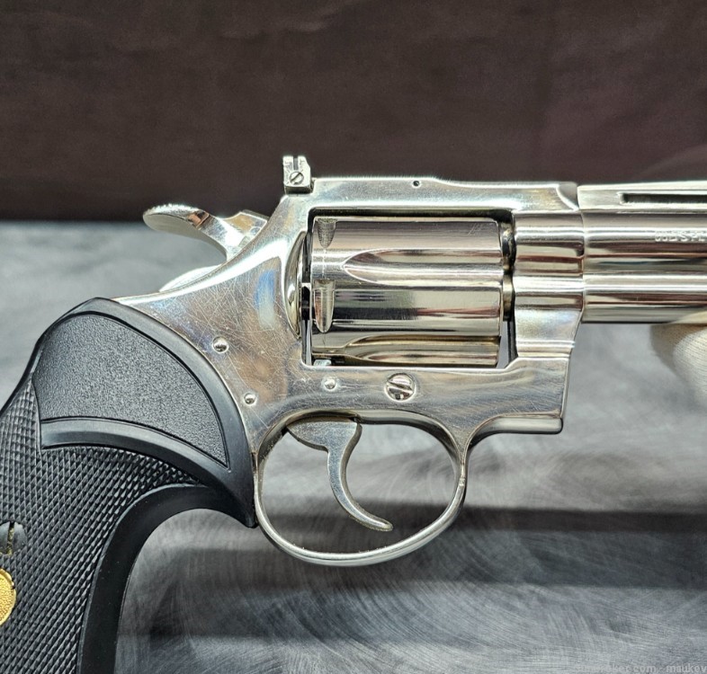 Colt Diamondback .38Spl Revolver Nickel NICE -img-5
