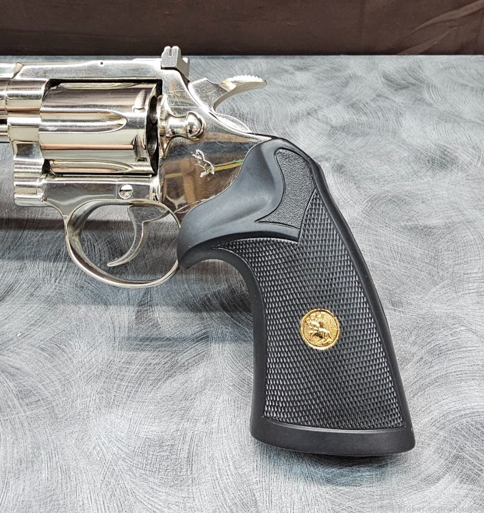 Colt Diamondback .38Spl Revolver Nickel NICE -img-3
