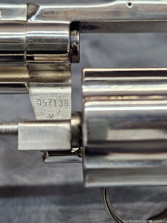 Colt Diamondback .38Spl Revolver Nickel NICE -img-16
