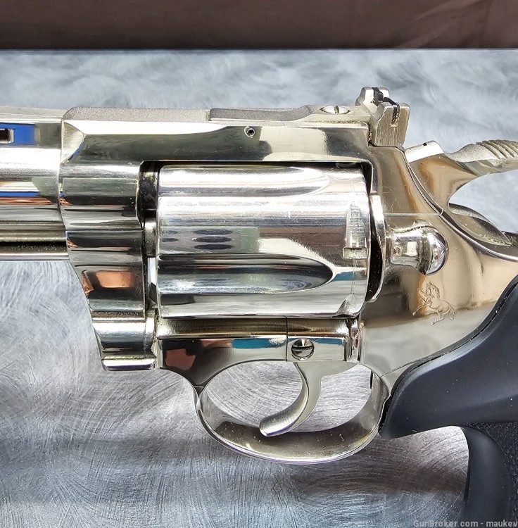 Colt Diamondback .38Spl Revolver Nickel NICE -img-2