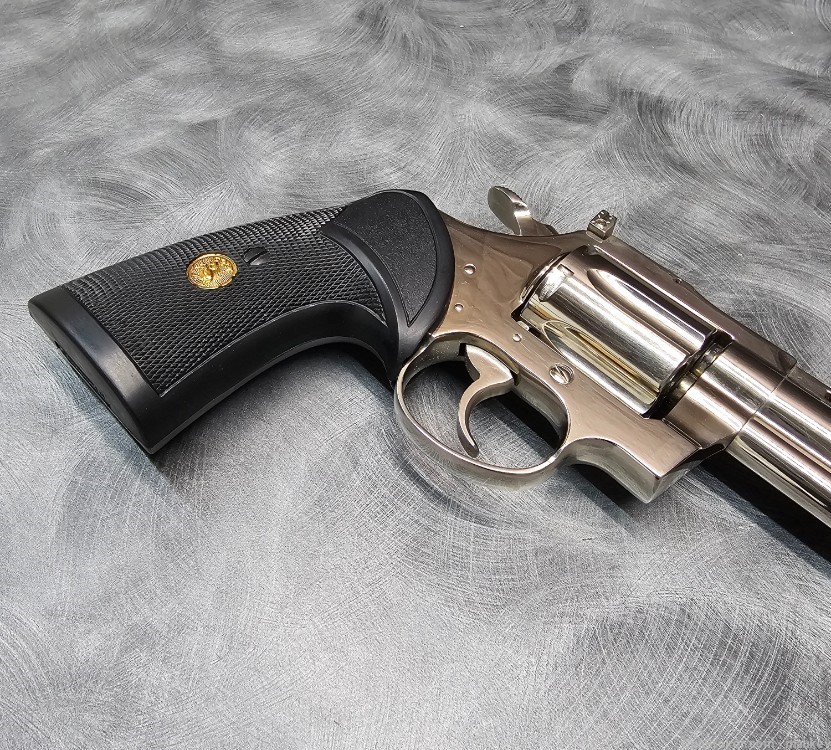 Colt Diamondback .38Spl Revolver Nickel NICE -img-12