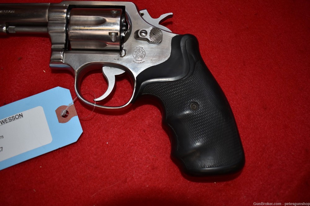 Smith & Wesson Mod 64-3 Hvy Barrel, Stainless Revolver, 38 Spl, PENNY START-img-6