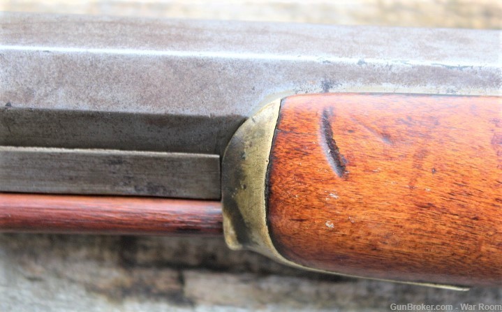 Mid 1800's Half Stock .50 Caliber Match Rifle by Amos P. Wood New York-img-32