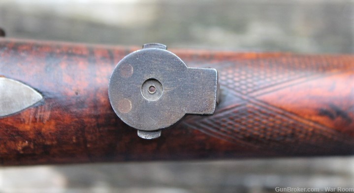 Mid 1800's Half Stock .50 Caliber Match Rifle by Amos P. Wood New York-img-26