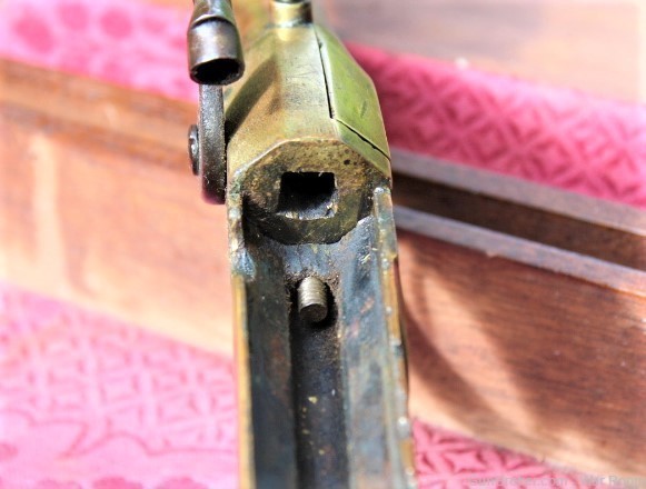 Brass Frame Hook Breech Sporting Rifle Mid 1800's-img-28