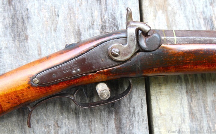 Mid 1800's Half Stock .60 Caliber Plains Rifle-img-3