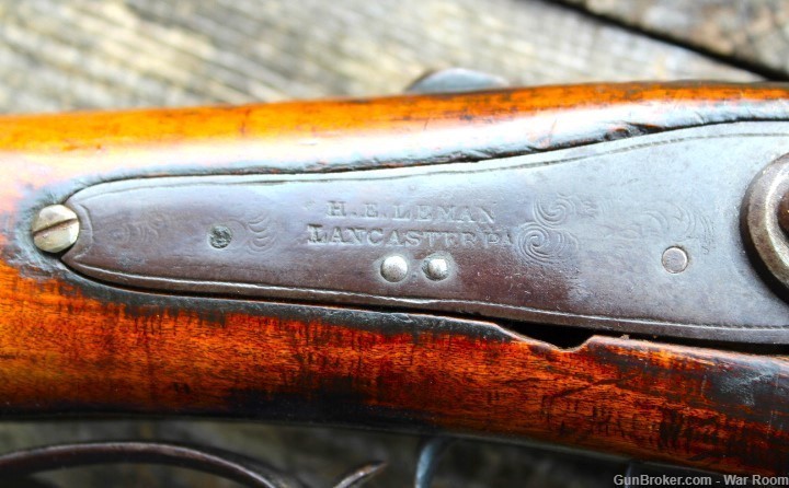 Mid 1800's Half Stock .60 Caliber Plains Rifle-img-16