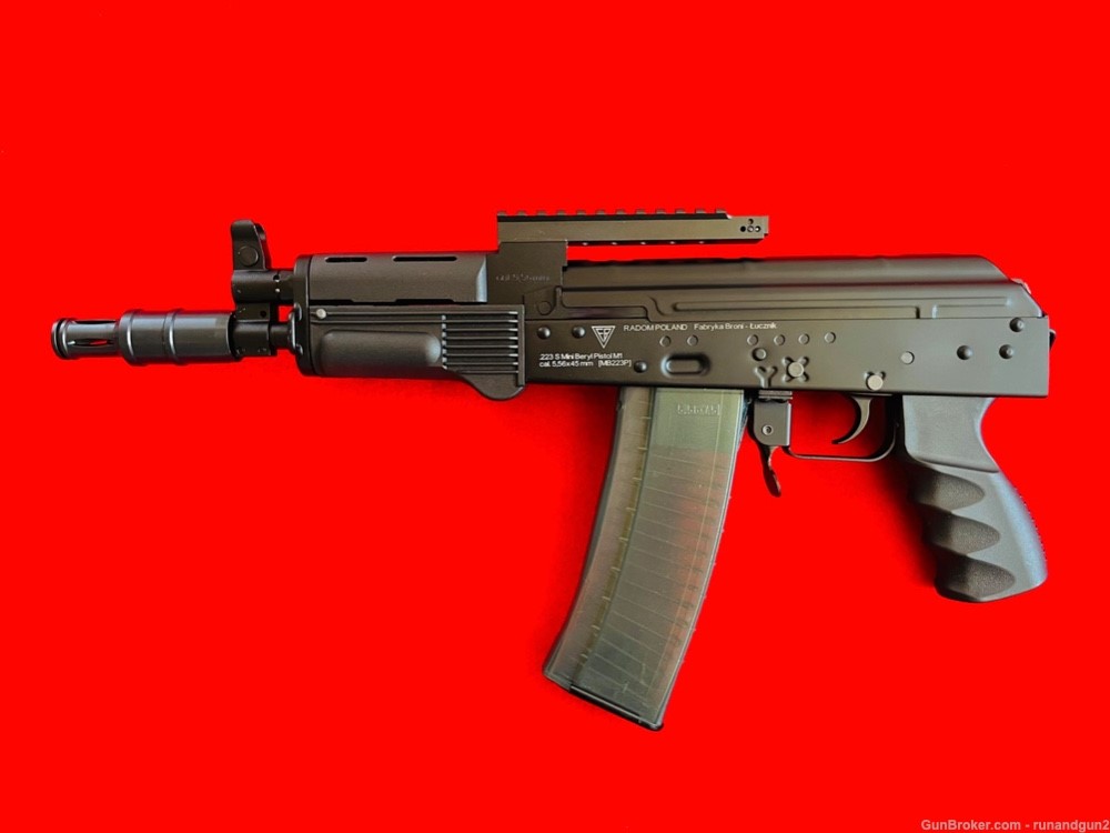 FB Radom Poland Mini Beryl 5.56 Pistol Polish WBP AK47 AK74-img-0
