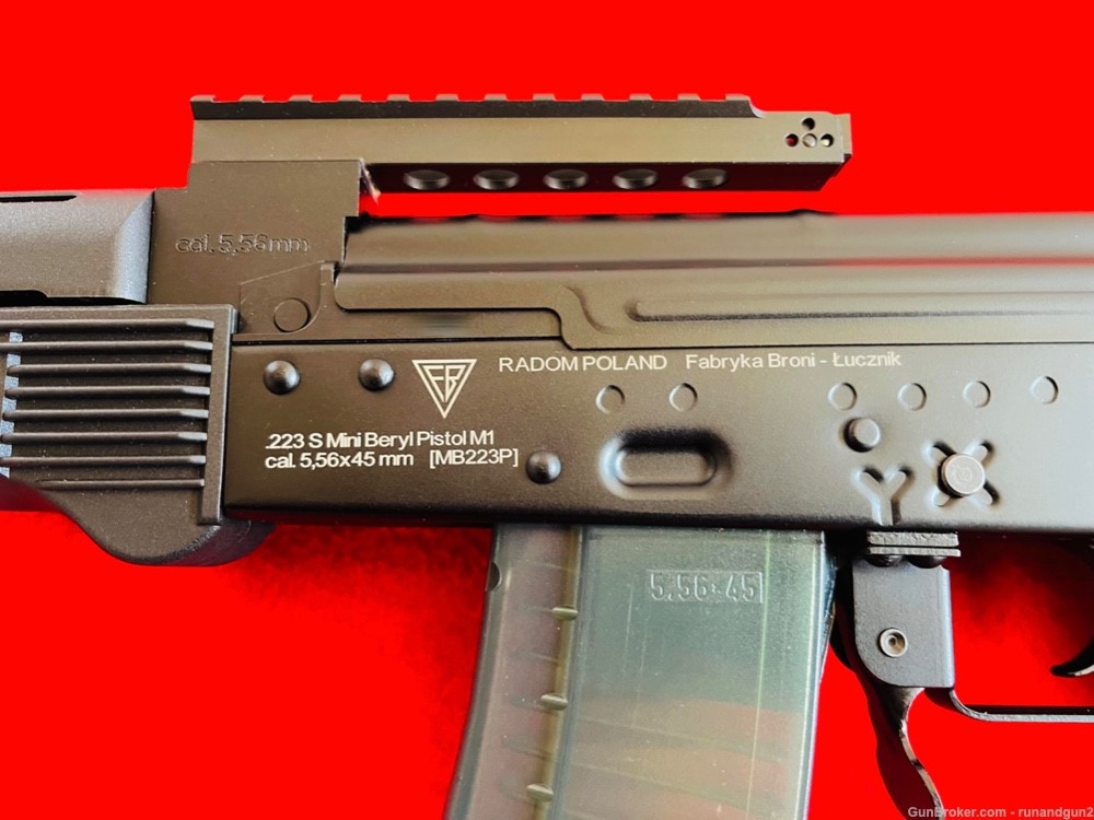 FB Radom Poland Mini Beryl 5.56 Pistol Polish WBP AK47 AK74-img-2