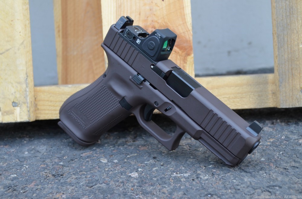 Glock 45 MOS Trijicon RMRcc Supp HT NS Adj X-Werks Vortex Bronze G45 New-img-3