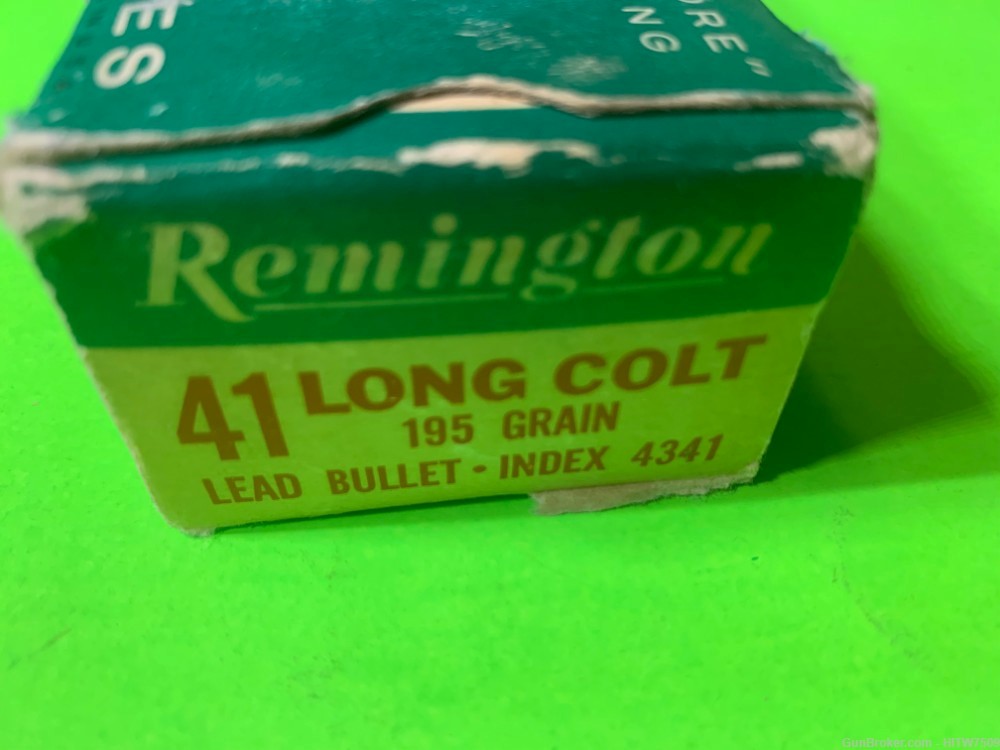 Remington 41 Long Colt 195r Lead Bullet Full Box 50 rds-img-1