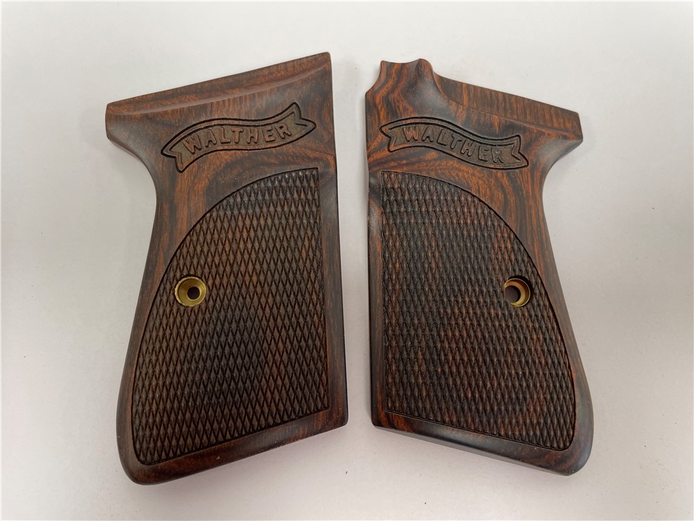 Altamont Wood Grips - Walther PPKS (AR) Super Walnut Checkered LIC-img-0