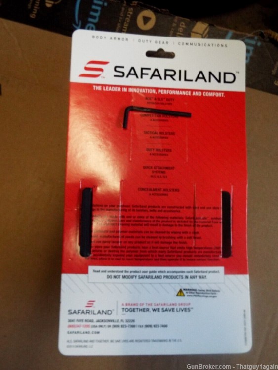 Safariland Open Top Magazine Pouch & Handcuff Case 573-83-412 STX Plain LH-img-3