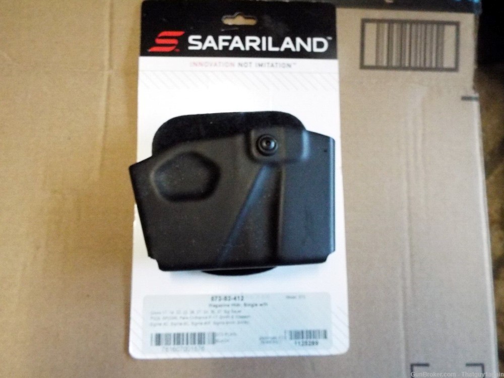 Safariland Open Top Magazine Pouch & Handcuff Case 573-83-412 STX Plain LH-img-0