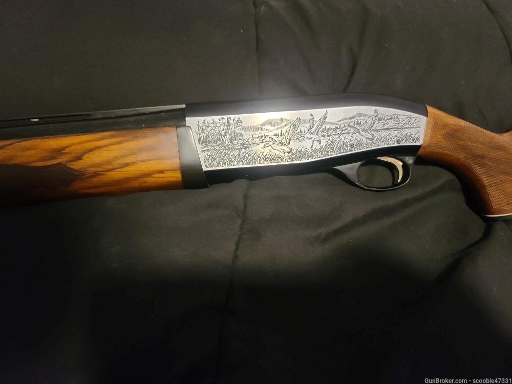 Ithaca XL900 12 Gauge Semi-Auto 28" Barrel 2.75"chamber engraved receiver-img-3