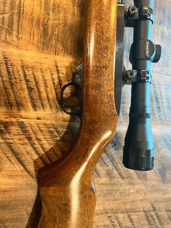 Penny! Beautiful Ruger 10/22 magnum with Simmons rimfire scope, 10-22, WMR-img-3