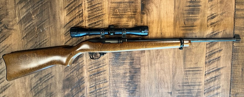 Penny! Beautiful Ruger 10/22 magnum with Simmons rimfire scope, 10-22, WMR-img-0