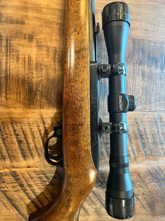 Penny! Beautiful Ruger 10/22 magnum with Simmons rimfire scope, 10-22, WMR-img-4