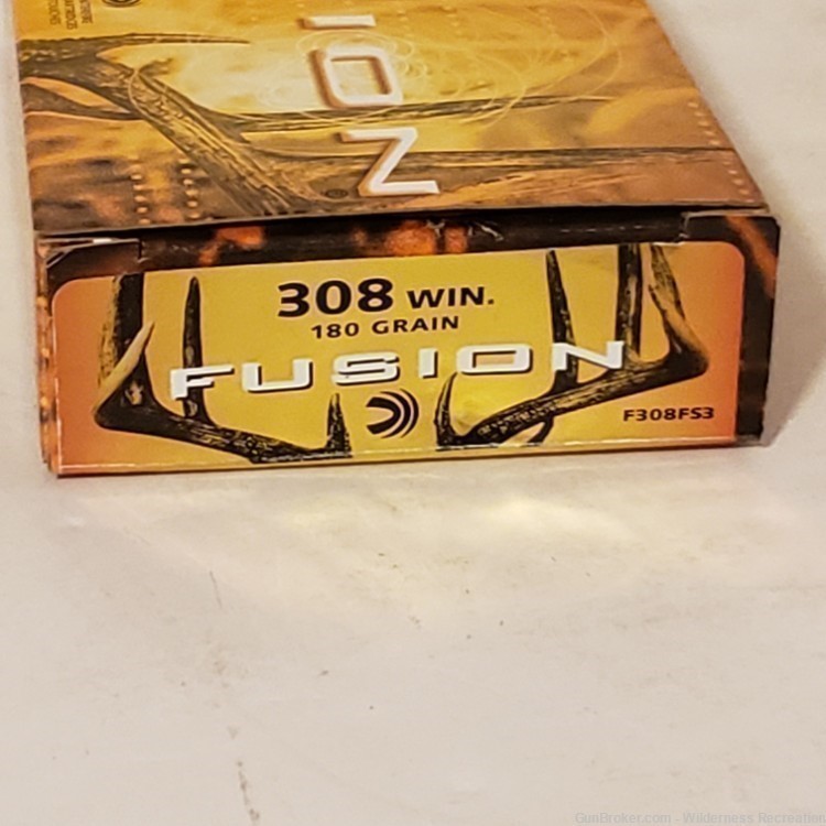 308 Win 40ct Federal Fusion 180gn FAST FREE SHIPPING y2+-img-2