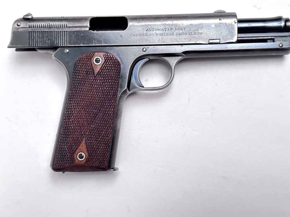 Colt Model 1905 Automatic .45ACP Made in 1907 with Very Interesting Holster-img-16