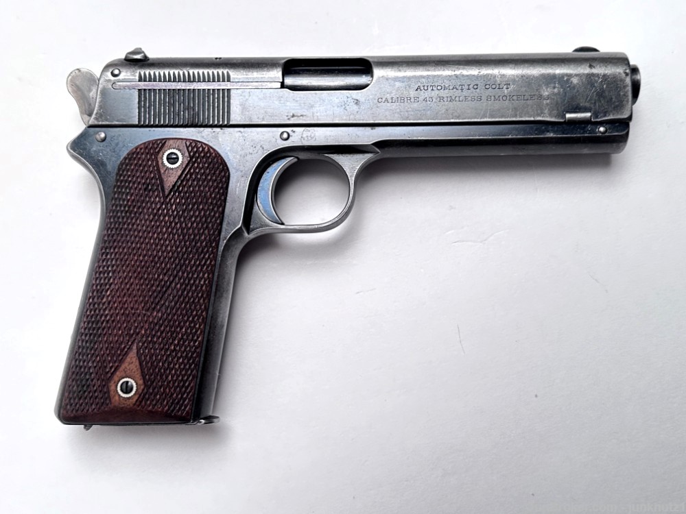 Colt Model 1905 Automatic .45ACP Made in 1907 with Very Interesting Holster-img-2