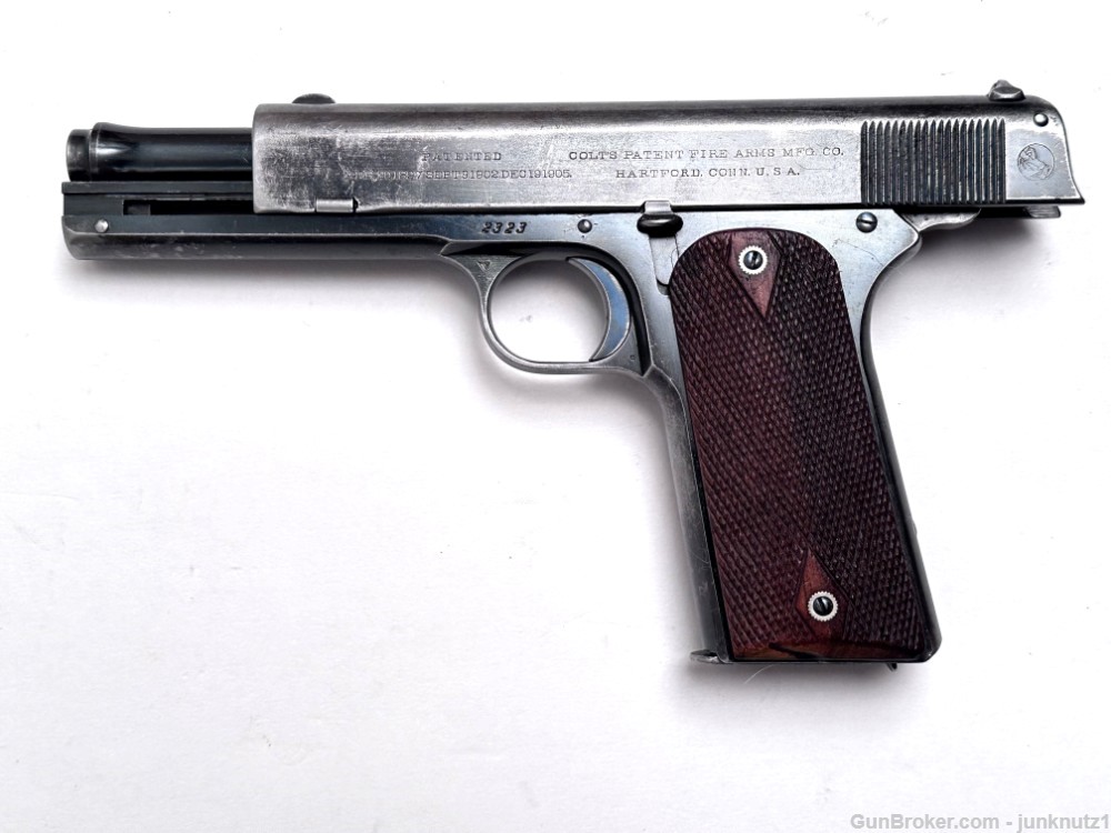 Colt Model 1905 Automatic .45ACP Made in 1907 with Very Interesting Holster-img-15