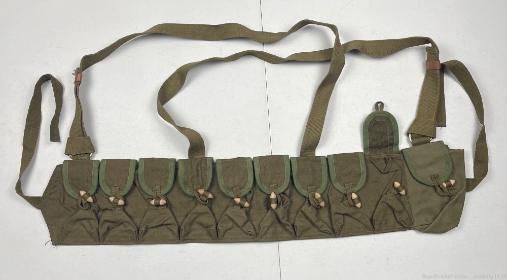AK47 SKS Chinese military 10 pocket chest rig OD-img-1