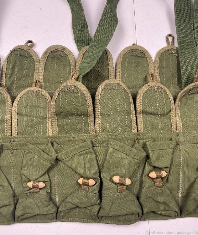 AK47 SKS Chinese military 10 pocket chest rig (x2)-img-1