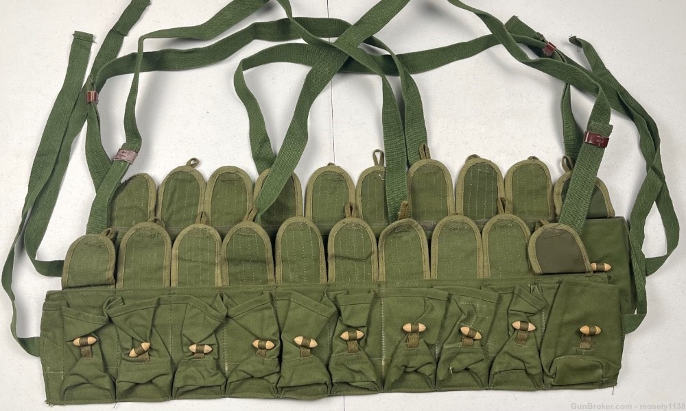 AK47 SKS Chinese military 10 pocket chest rig (x2)-img-0