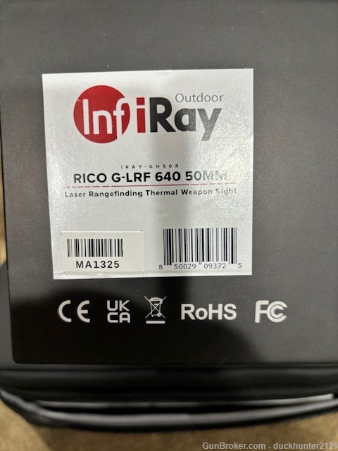 Iray USA Gen 1 Series GL50R/GH505R Thermal Optic-img-0