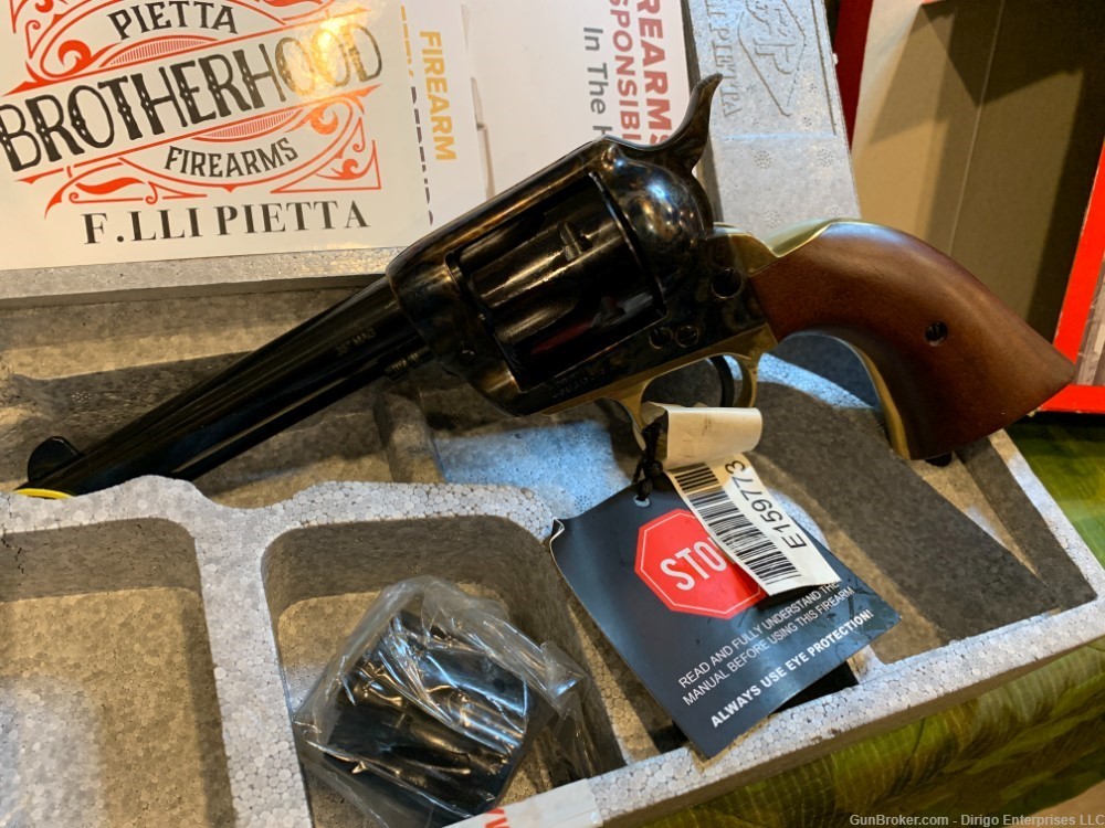 Pietta 1873 Convertible 357 MAG/9MM 5.5'' 6-rd Revolver-img-2