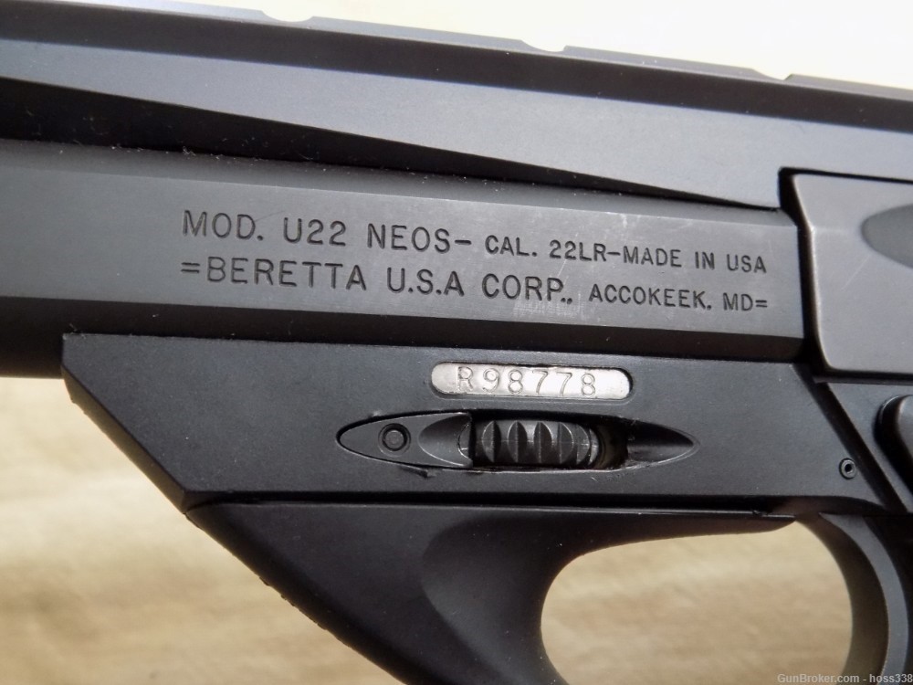 Beretta U22 Neos .22 LR Semi Auto pistol 6" BBL, 1-Magazine-img-8