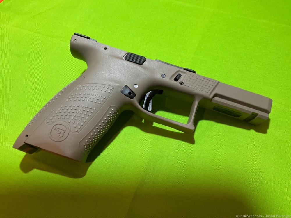 Hard to find CZ P10C Compact FDE Complete Frame -img-5