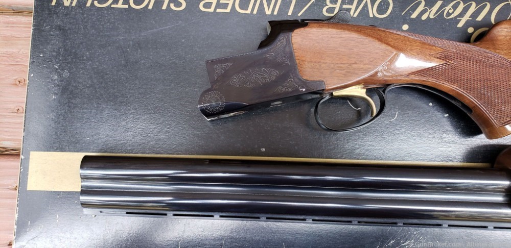 Browning Citori O/U Shotgun, 12 G, 3" Shells, 26" Bbls, 1980, Matching Box-img-13