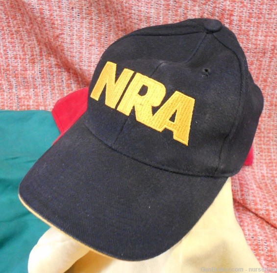 NRA Ball Cap Hat, National Rifle Association, "Yes on Guns" - Read Ad-img-3