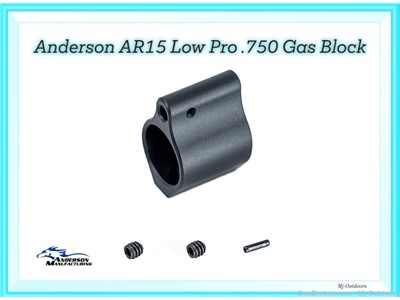 Anderson Manufacturing AR-15 Low Profile Gas Block .750" Barrel