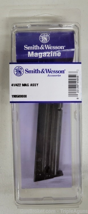 Smith & Wesson Model 41 10rd factory magazine 190500000 -img-0