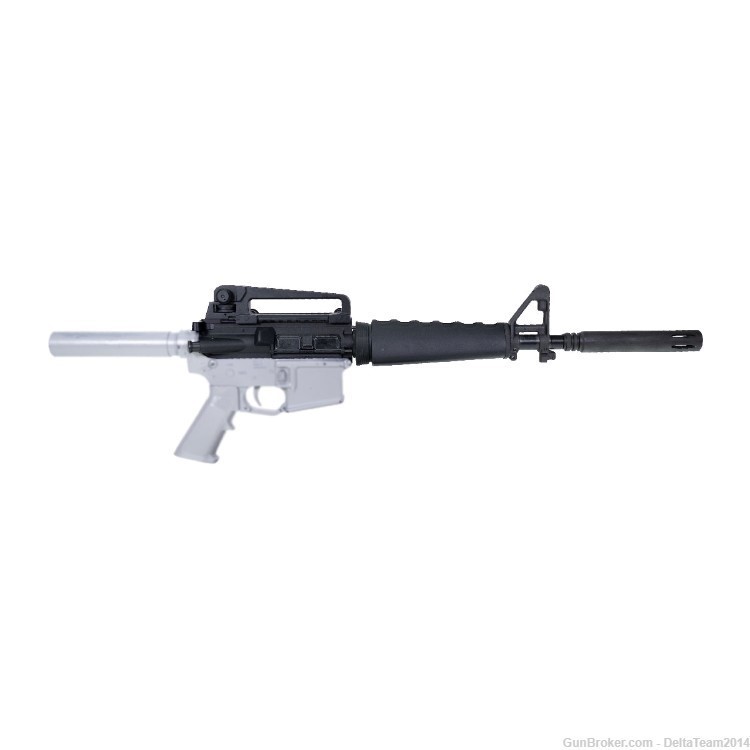 AR15 5.56 NATO Pistol Complete Upper - M16 Style Retro Extended Flash Hider-img-5