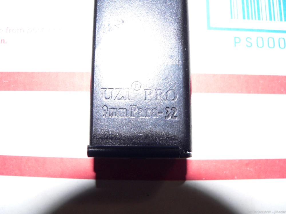 Uzi Pro 32 round 9mm magazine factory IWI-img-0